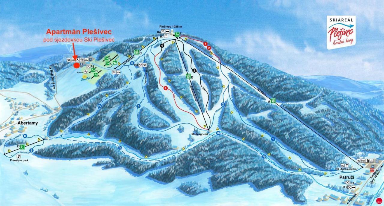 Apartman Ski Plesivec アベルタミ エクステリア 写真